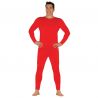 Disfraz con Maillot para Hombre Rojo