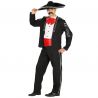 Disfraz de Mariachi para Hombre con Sombrero Negro