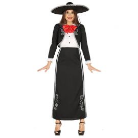Mariachi kostuums voor vrouwen met lange rok