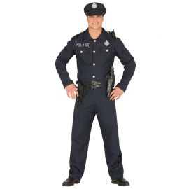 Disfraz de Policía para Hombre con Chaqueta