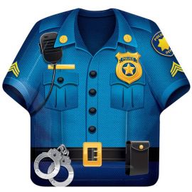 Politie Uniform Borden - 8 stuks (23 cm)