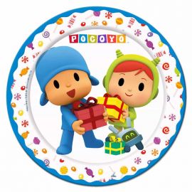 Pocoyo Borden - 8 stuks (23 cm)