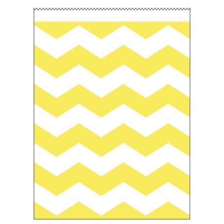 10 Bolsas de Papel Chevron