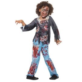 Disfraz de Estudiante Zombie para Niño con Corbata