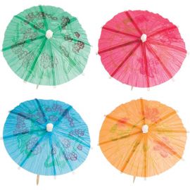 24 Parasol Prikkertjes 10 cm