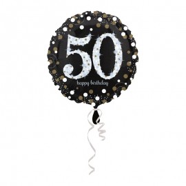 Folie Ballonnen 50 Jaar Elegant 43 cm