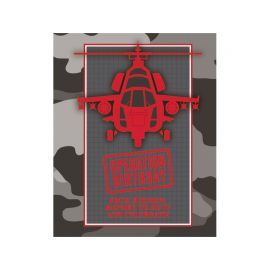 Camouflage Helikopter Uitnodigingen goedkoop kopen
