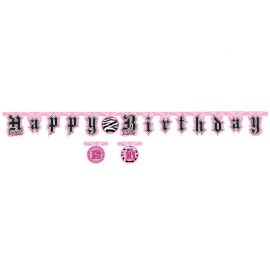 Super Stylish "Happy Birthday" Slinger (220 cm)