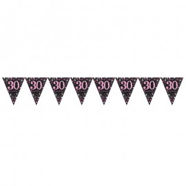 Vlag 30 jaar Roze