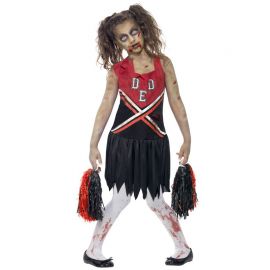 Zombie Cheerleader Kostuums voor Meisjes