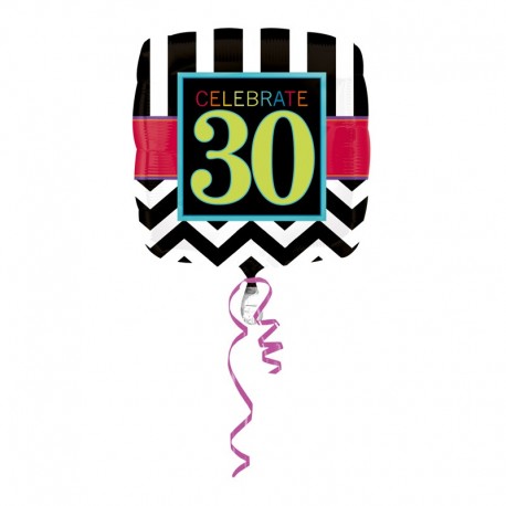 Ballon Folie 30 jaar 43 cm