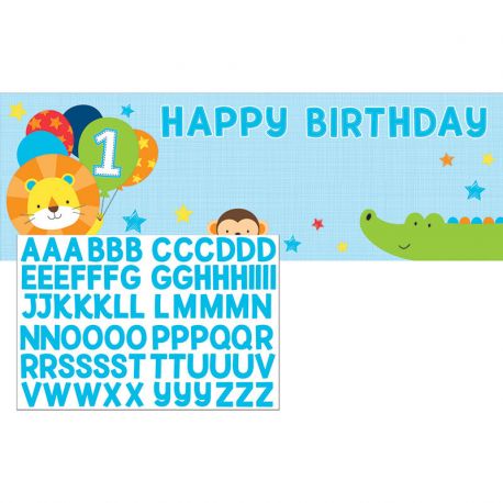 Personaliseerbare Eerste Verjaardag Banner Kopen