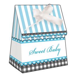 "Sweet Baby" Jongentje Doosjes - Blauw 6 Stuks