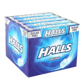 Caja Halls Originales Sin Azúcar 20 Uds
