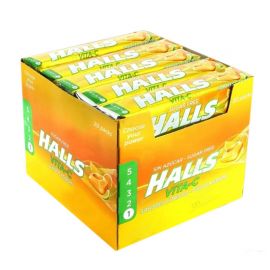 Caja Halls Cítrico Sin Azúcar 20 Uds