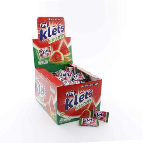 Caja Klets Sandia Sin Azúcar 200 Uds