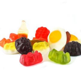 Assortiment Haribo Glittersnoepjes 1 Kg