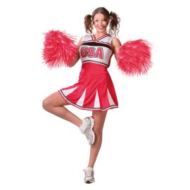 USA Cheerleader Kostuums voor Vrouwen