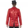 Chaqueta de Lentejuelas Roja para Hombre