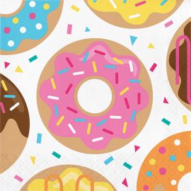 Donut Servetten - 16 stuks (33 cm)