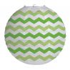 Farolillo Chevron Azul Pastel 30,48 cm