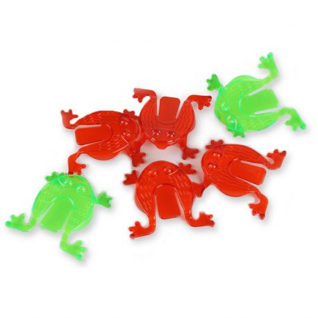 6 Juguetes Ranas Saltarinas