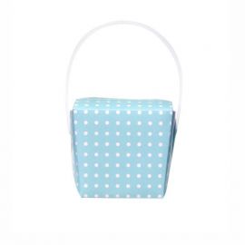 Polkadot Doosjes met Handvatten - 6 Stuks