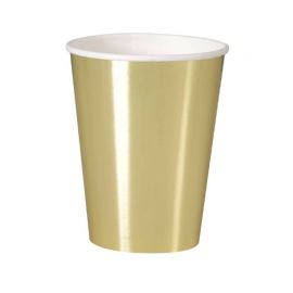 8 Vasos Metalizados 350 ml