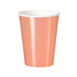 8 Vasos Metalizados 350 ml