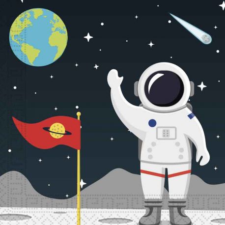 bestellen online astronaut servetten kopen