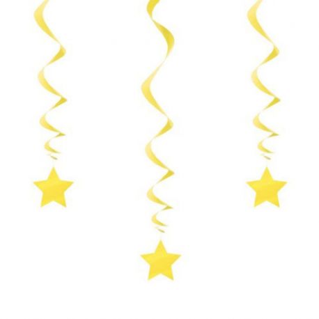 3 Colgantes de Estrella