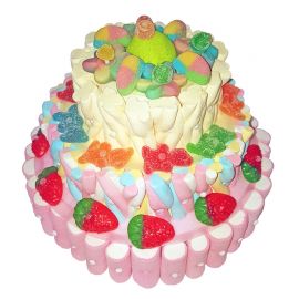 3 tier jelly bean taart