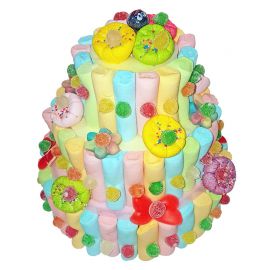 Tarta Chuches 3 Pisos Multicolor