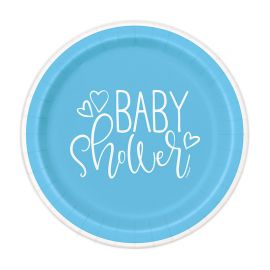 8 Baby Shower Borden Kind 18 cm
