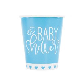 8 Baby Shower bekers 266 ml