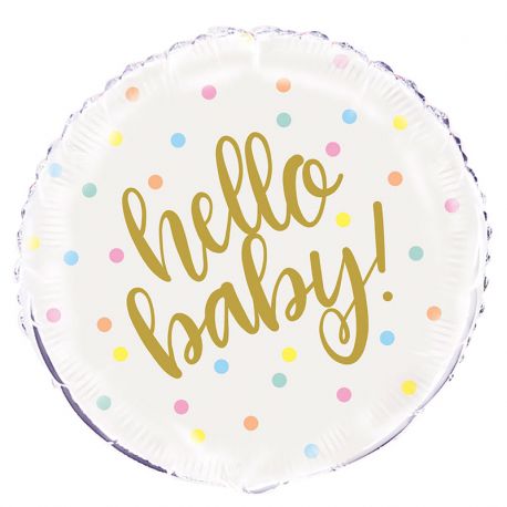 Globo Hello Baby Foil 46 cm