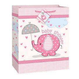 Bolsa Baby Shower Elefante Niña