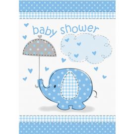 8 Baby Shower Uitnodigingen Baby Shower Olifant Meisje