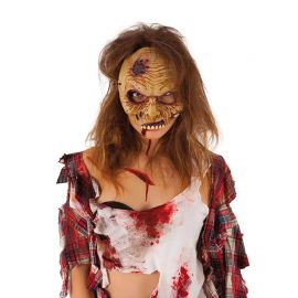Zombie Half Gezicht Halloween Masker