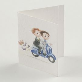 100 Tarjetas Librito Chicos en Moto