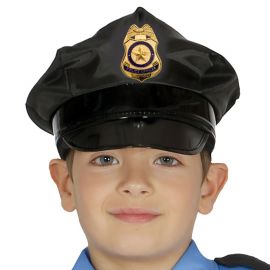 Satijnen Politiehoed voor Kinderen