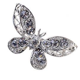 12 Broches con Forma de Mariposa Strass