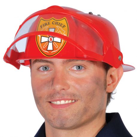 Casco Jefe de Bomberos Americano