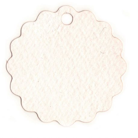 28 Tarjetas Onduladas 4cm