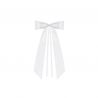 4 Lazos Blancos de Chiffon