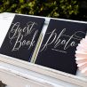 Libro de Firmas con Guest Book Dorado