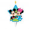 Mickey & Minnie Mouse 2D Kaarsen 12 stuks kopen
