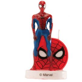 3D Spiderman Verjaardag Kaarsen - 6 stuks