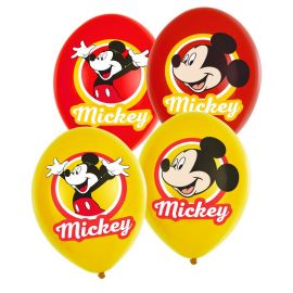 Mickey Mouse Latex Ballonnen - 6 stuks