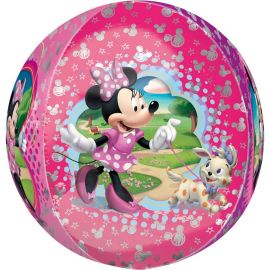 Minnie Mouse Bolvormige Ballon - (38 x 40 cm)